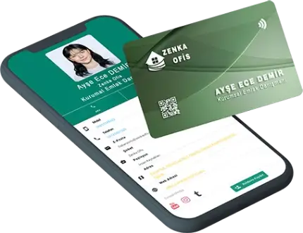 Dijital Kartvizit NFC ve Karekodlu